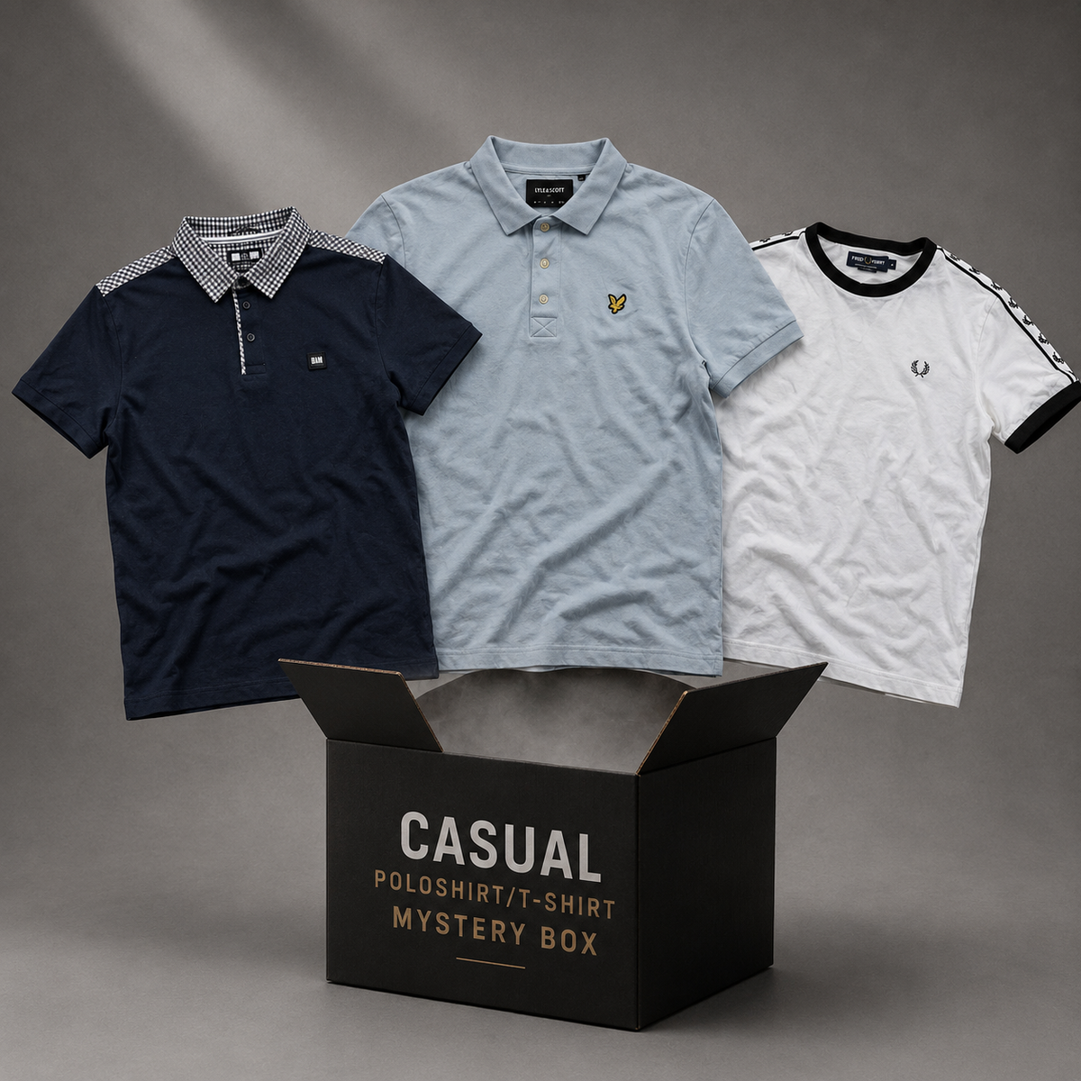 Casual Polo/T-Shirt Mystery Box (2–5 Artikel)