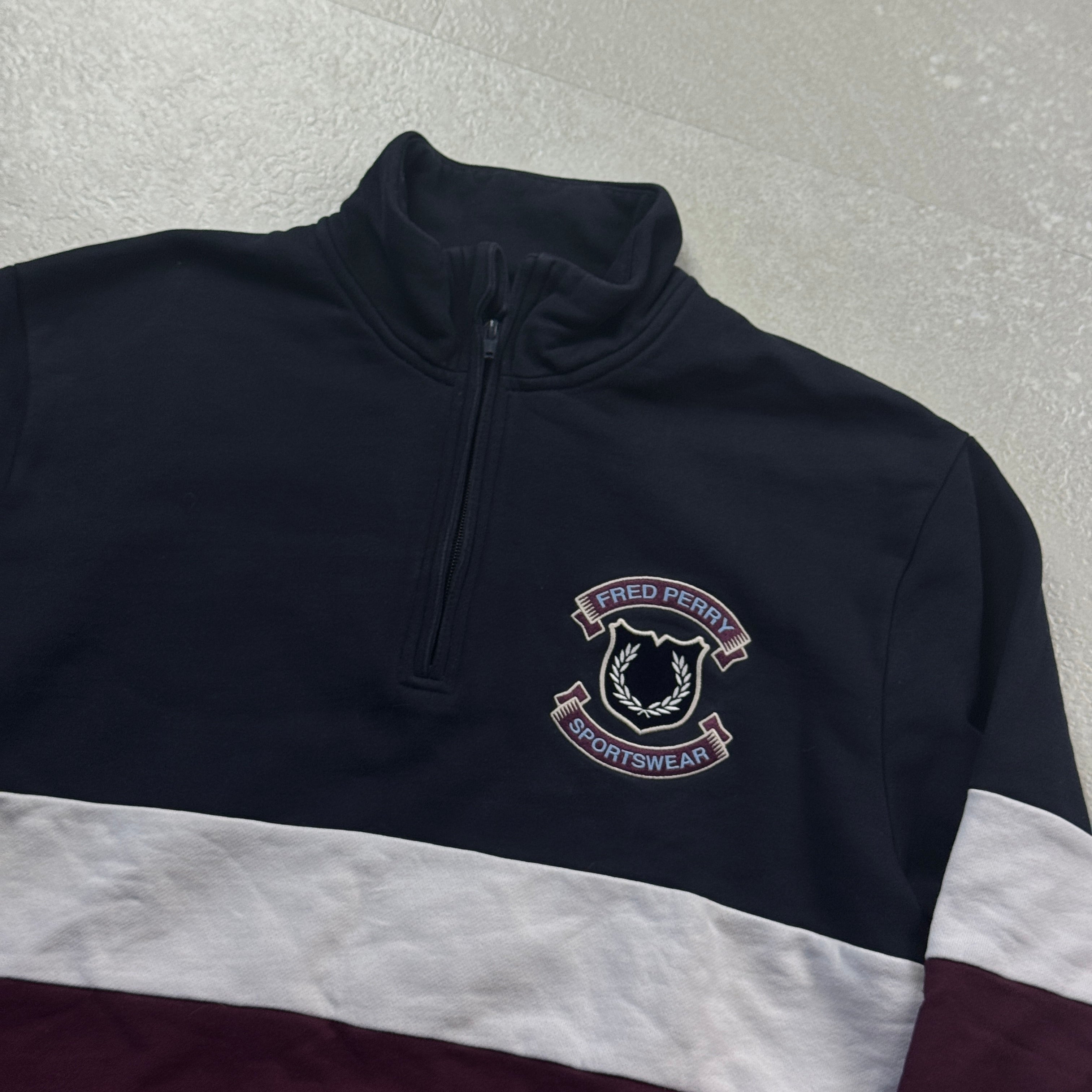 Fred Perry Halfzip (M)
