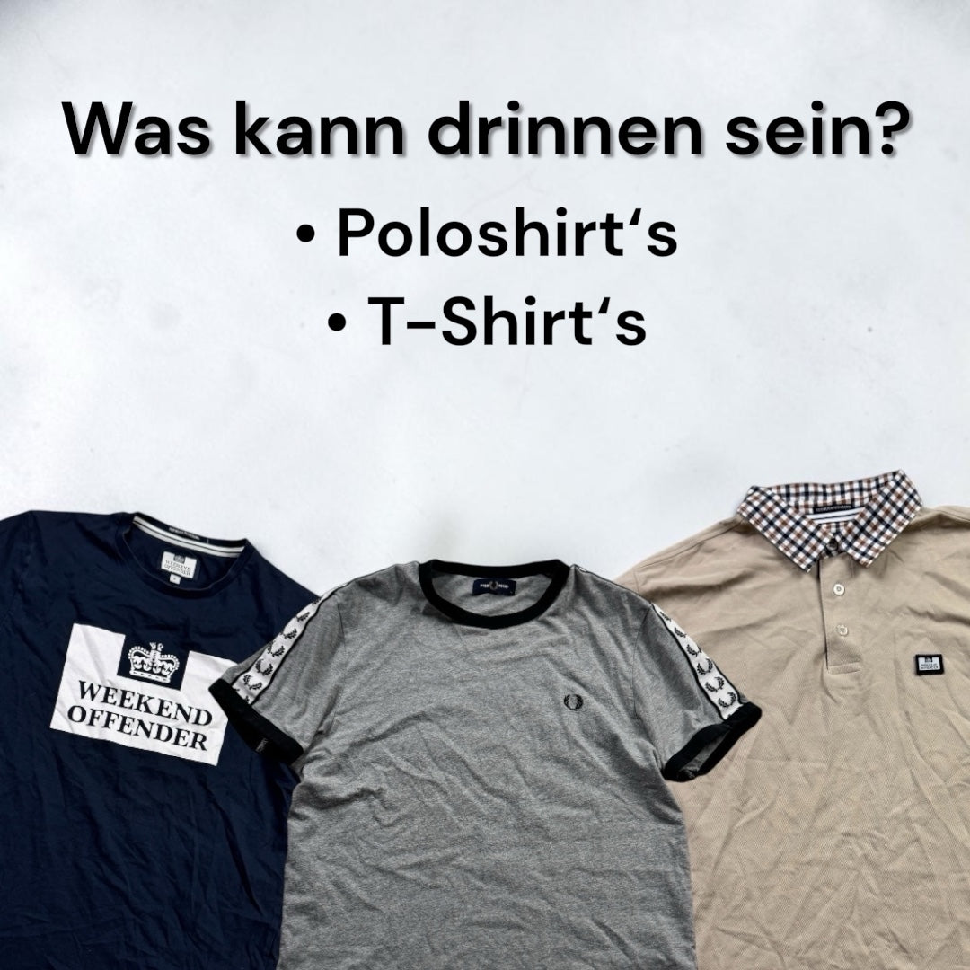 Casual Polo/T-Shirt Mystery Box (2–5 Artikel)